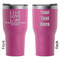 Live Love Lake RTIC Tumbler - Magenta - Double Sided - Front & Back