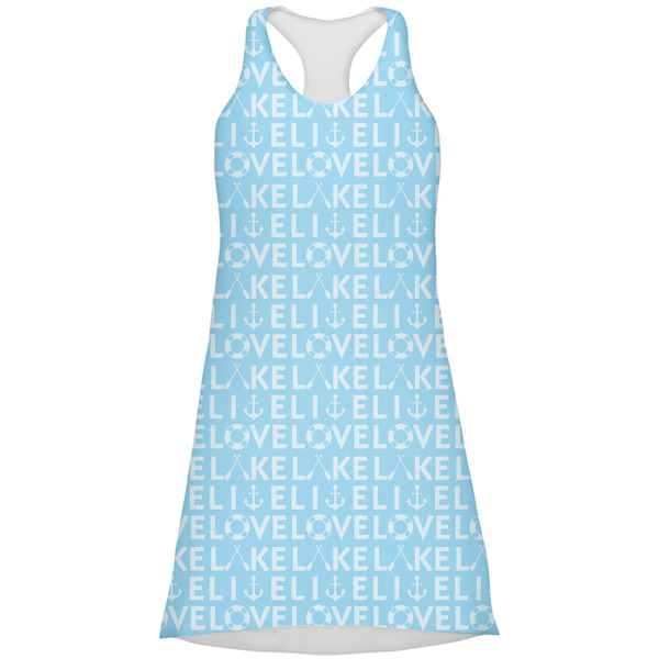 Custom Live Love Lake Racerback Dress - Large