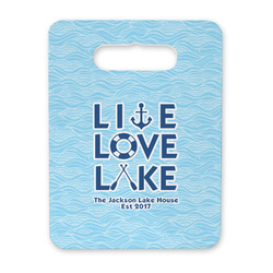 Live Love Lake Rectangular Trivet with Handle (Personalized)