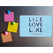 Live Love Lake Rectangular Fridge Magnet - LIFESTYLE