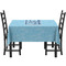 Live Love Lake Rectangular Tablecloths - Side View