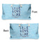 Live Love Lake Large Rope Tote - From & Back View