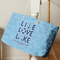 Live Love Lake Large Rope Tote - Life Style