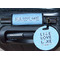 Live Love Lake Round Luggage Tag & Handle Wrap - In Context