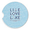 Live Love Lake Sandstone Car Coaster - Single