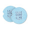 Live Love Lake Sandstone Car Coasters - PARENT MAIN (Set of 2)
