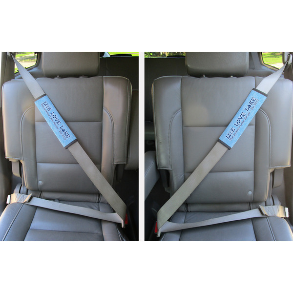 Live Love Lake Seat Belt Covers (Set of 2 - In the Car)