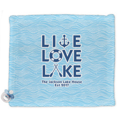 Live Love Lake Security Blanket - Single Sided (Personalized)