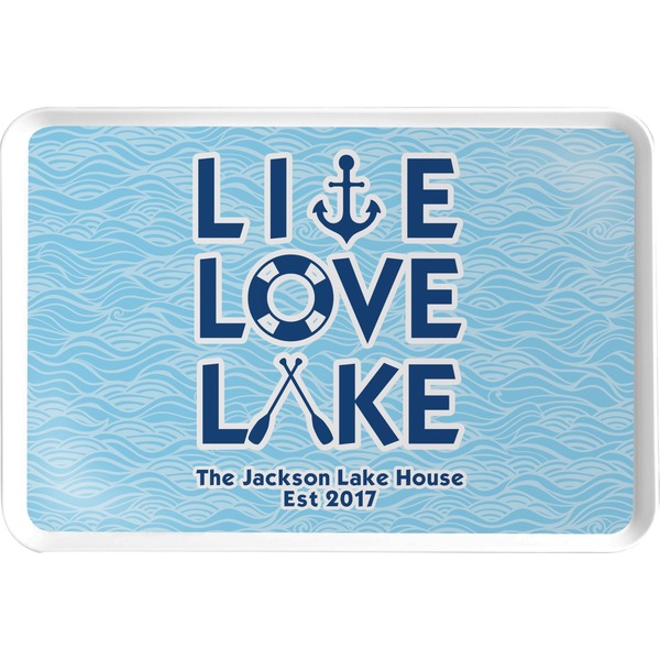 Custom Live Love Lake Serving Tray (Personalized)