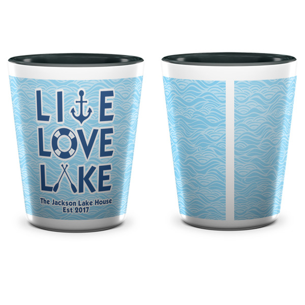 Live Love Lake Shot Glass - Two Tone - APPROVAL