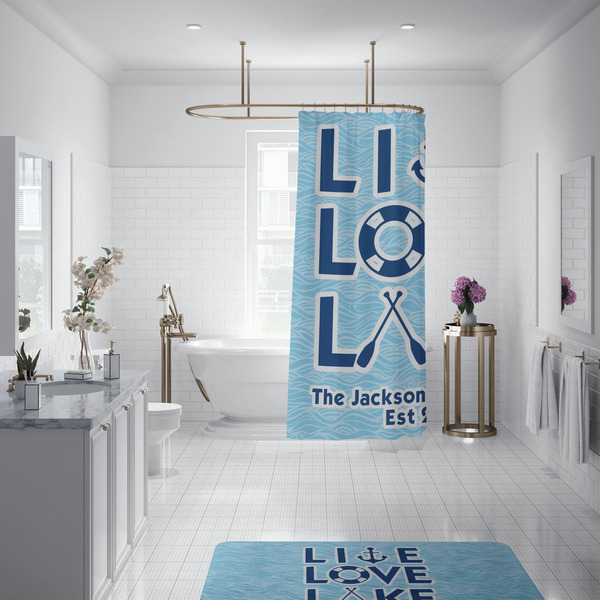 Live Love Lake Shower Curtain - 70"x83"