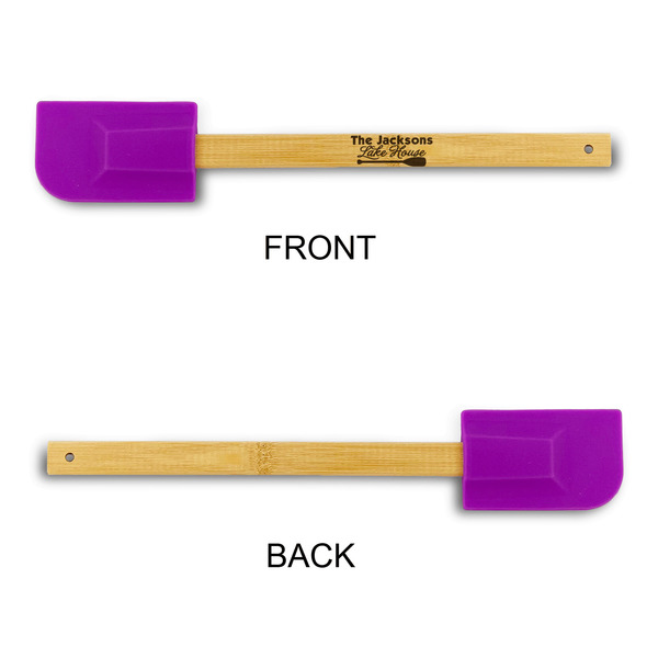 Live Love Lake Silicone Spatula - Purple - APPROVAL