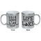 Live Love Lake Silver Mug - Approval