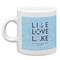 Live Love Lake Espresso Cup (Personalized)