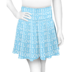 Live Love Lake Skater Skirt - X Small (Personalized)