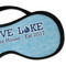 Live Love Lake Sleeping Eye Mask - DETAIL Large