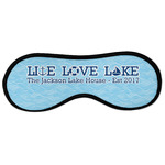 Live Love Lake Sleeping Eye Masks - Large (Personalized)