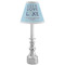 Live Love Lake Small Chandelier Lamp - LIFESTYLE (on candle stick)