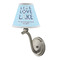 Live Love Lake Small Chandelier Lamp - LIFESTYLE (on wall lamp)