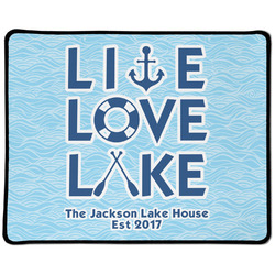 Live Love Lake Large Gaming Mouse Pad - 12.5" x 10" (Personalized)