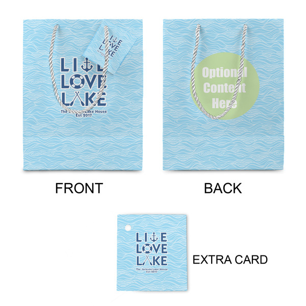Live Love Lake Small Gift Bag - Approval