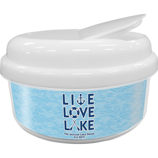 Custom Live Love Lake Snack Container (Personalized)