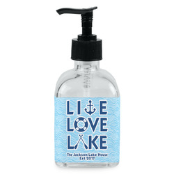Live Love Lake Glass Soap & Lotion Bottle - Single Bottle (Personalized)
