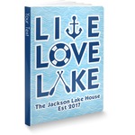 Live Love Lake Softbound Notebook - 7.25" x 10" (Personalized)