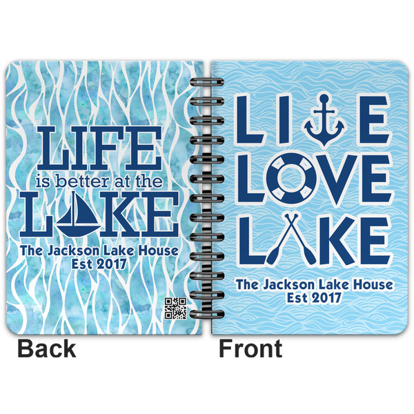 Live Love Lake Spiral Journal 5 x 7 - Apvl