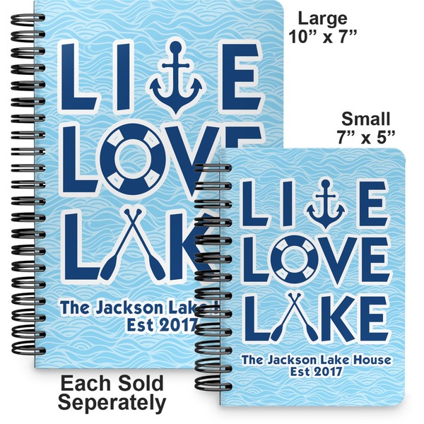 Live Love Lake Spiral Journal - Comparison