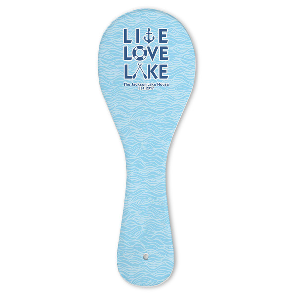 Custom Live Love Lake Ceramic Spoon Rest (Personalized)