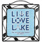 Live Love Lake Square Trivet - w/tile