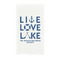 Live Love Lake Standard Guest Towels in Full Color