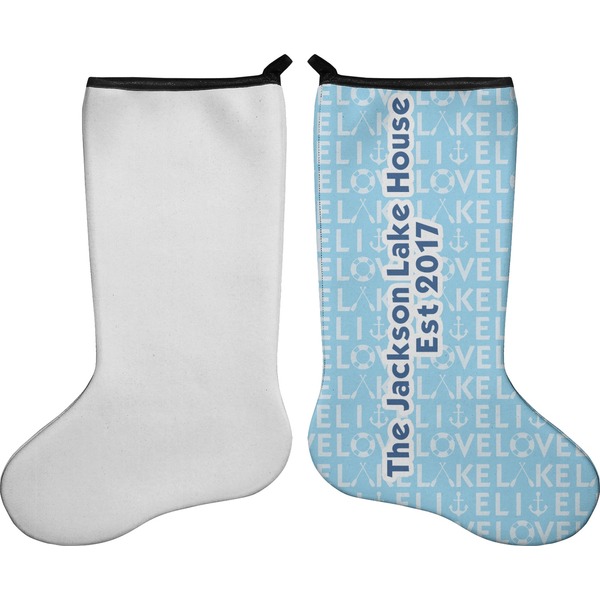 Live Love Lake Stocking - Single-Sided - Approval