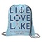 Live Love Lake String Backpack