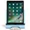 Live Love Lake Stylized Tablet Stand - Front with ipad
