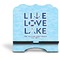 Live Love Lake Stylized Tablet Stand - Front without iPad