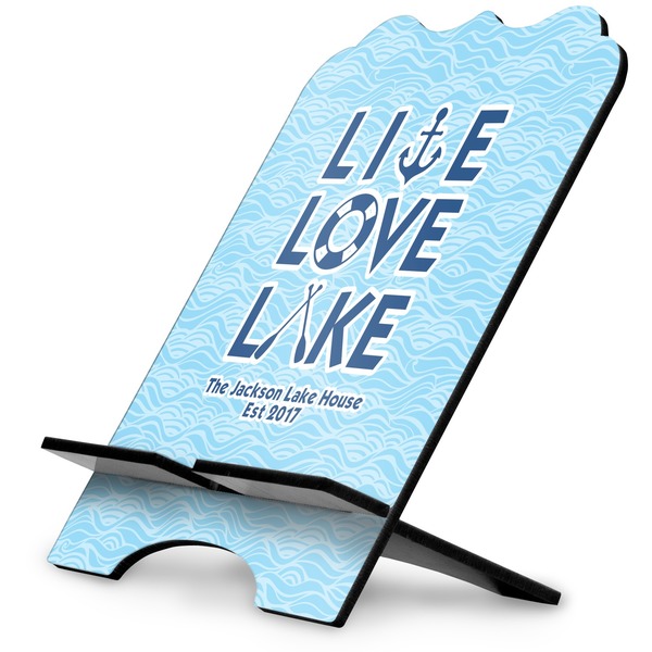 Custom Live Love Lake Stylized Tablet Stand (Personalized)