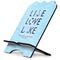 Live Love Lake Stylized Tablet Stand - Side View