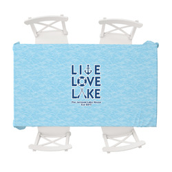 Live Love Lake Tablecloth - 58"x102" (Personalized)