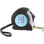 Live Love Lake Tape Measure (25 ft) (Personalized)