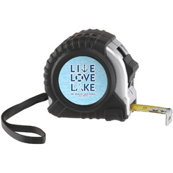 Live Love Lake Tape Measure (25 ft) (Personalized)