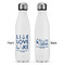 Live Love Lake Tapered Water Bottle - Apvl