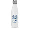 Live Love Lake Tapered Water Bottle