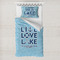 Live Love Lake Toddler Bedding w/ Name or Text