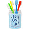 Live Love Lake Toothbrush Holder (Personalized)