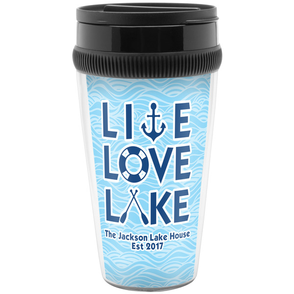 Custom Live Love Lake Acrylic Travel Mug without Handle (Personalized)
