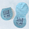 Live Love Lake Burp Pads - Velour - Set of 2 w/ Name or Text