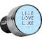 Live Love Lake USB Car Charger - Close Up