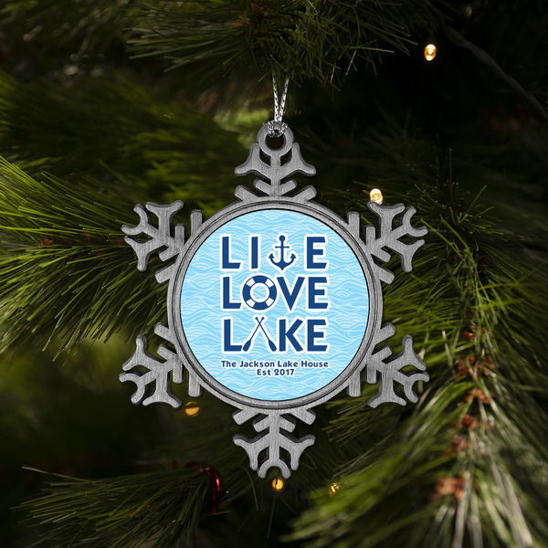 Live Love Lake Vintage Snowflake - (LIFESTYLE)